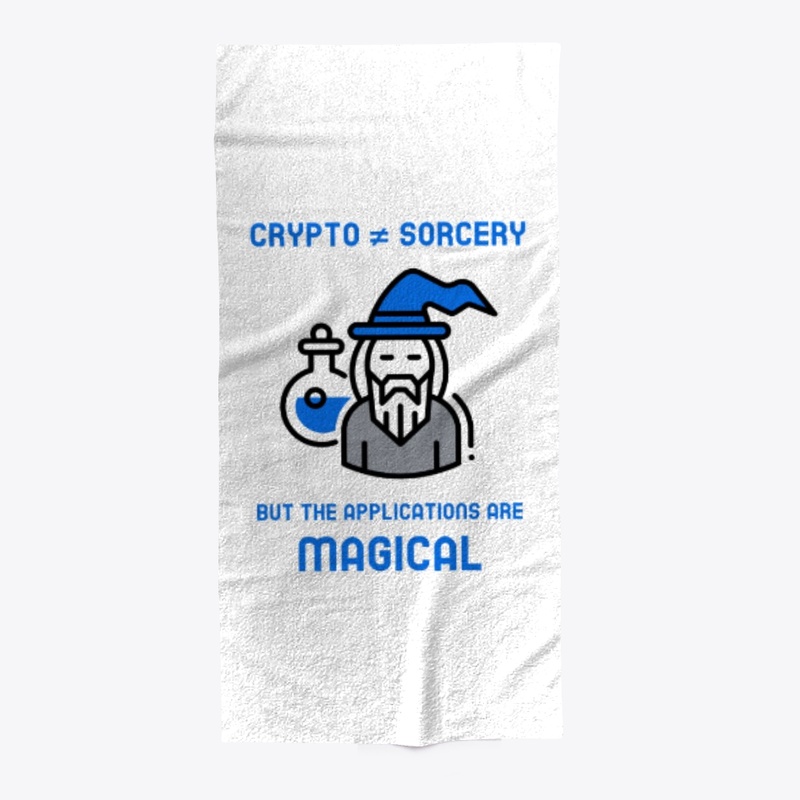 Crypto is not sorcery but magical (blue)