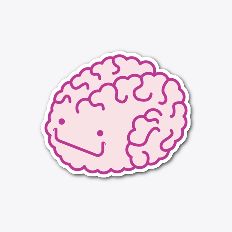 Happy Brain Sticker
