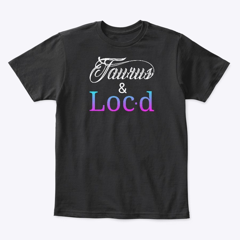Taurus & loc'd zodiac tee shirt