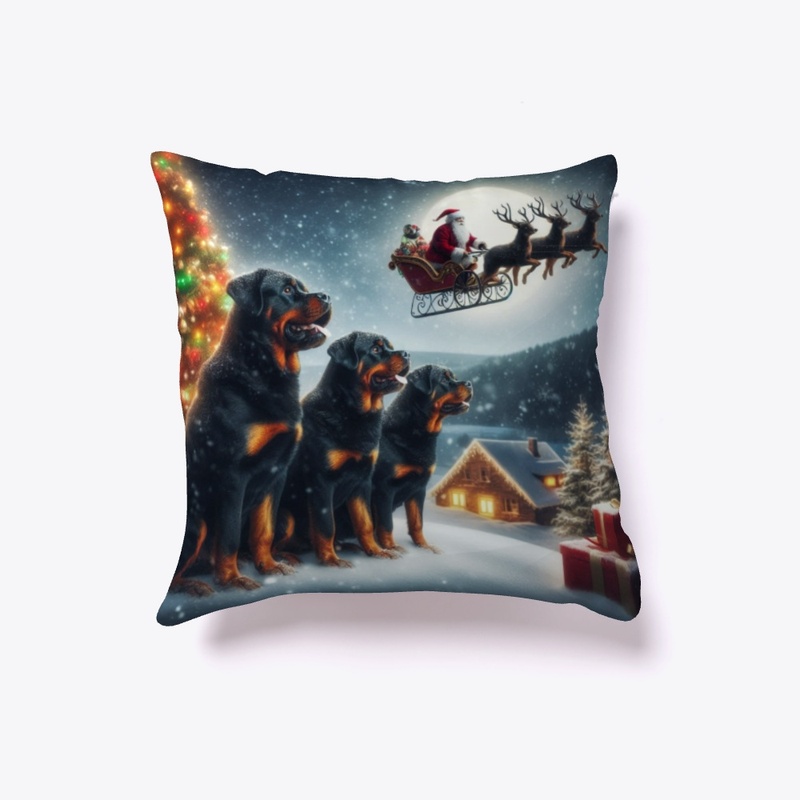 Rottweiler's Christmas Eve