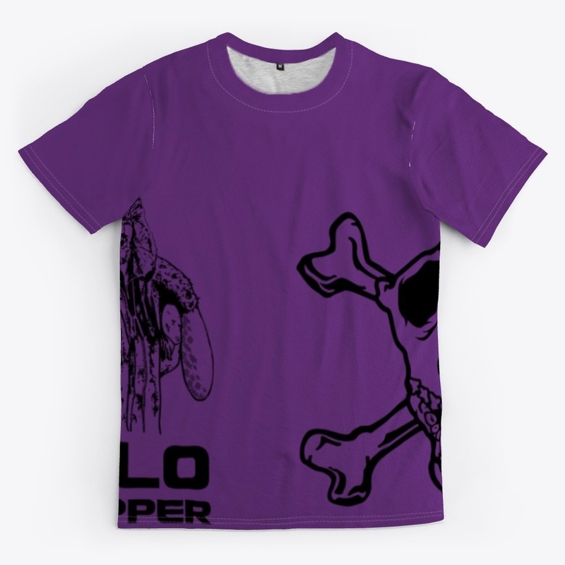 Solotrapper wolf skull xbones