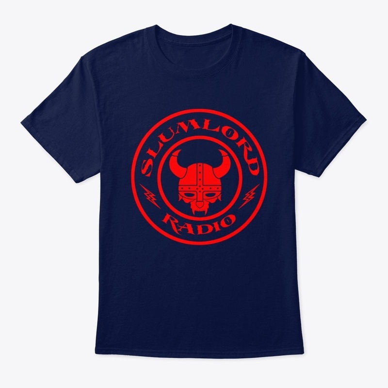 Slumlord Radio - Viking Logo RED