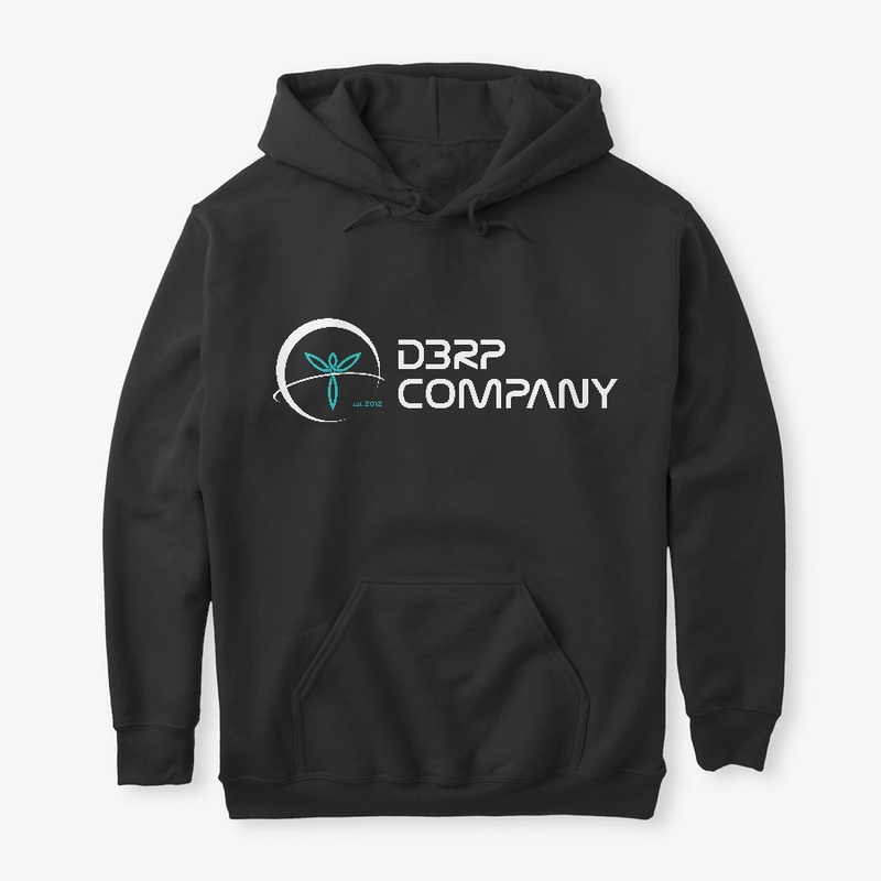 D3RP Logo Hoodie (Black/Grey)