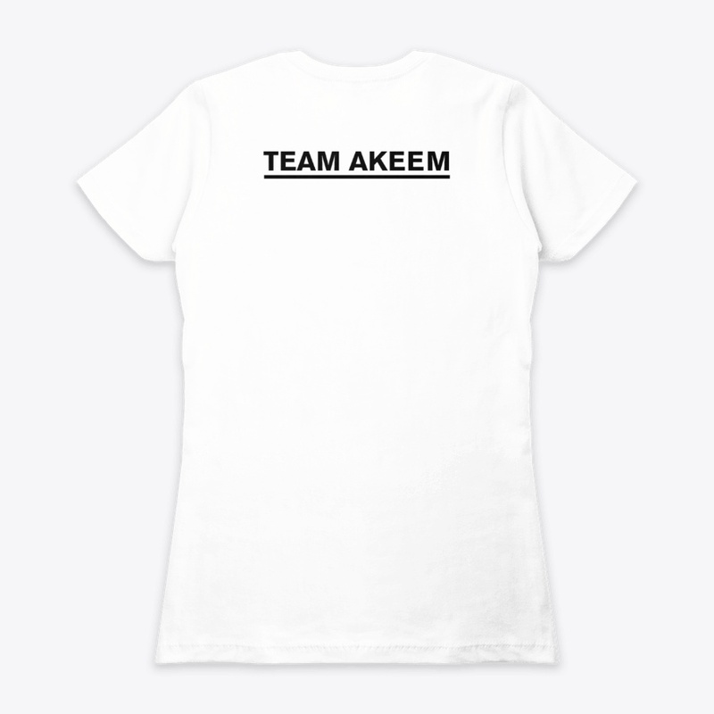 Team Akeem White T-shirt
