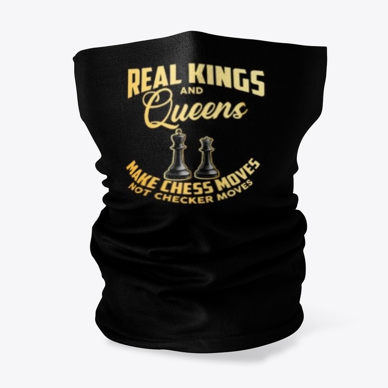 REAL KINGS AND QUEENS MAKE CHESS MOVES