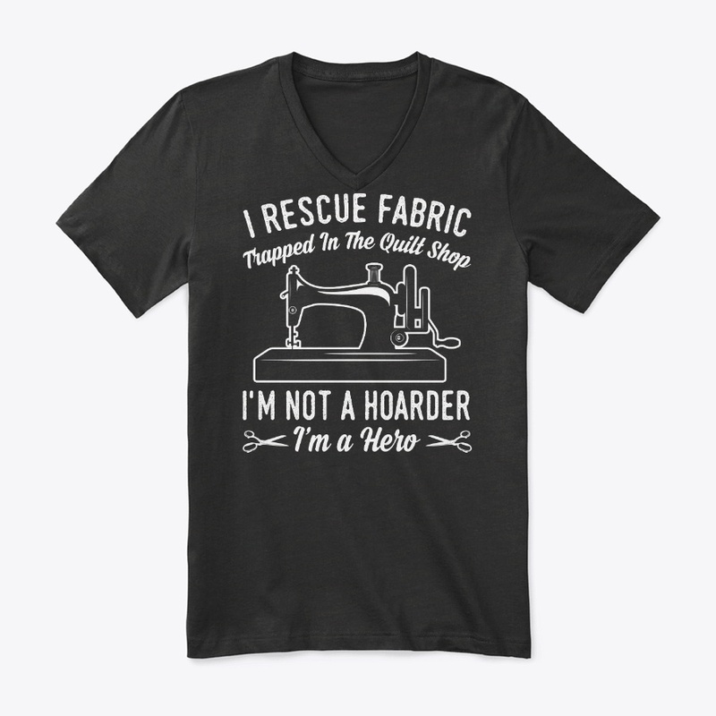 Funny Sewing Gift, Rescue Fabric Trapped