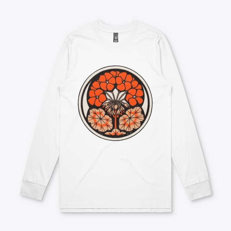 Bursting Orange Flower