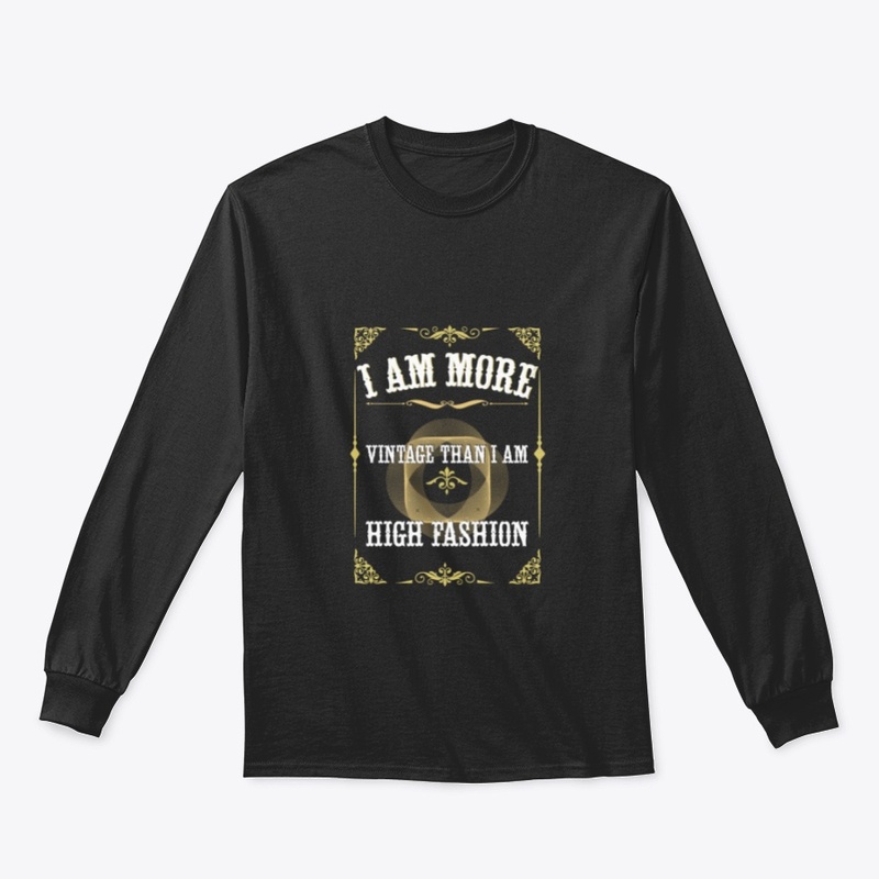 I am more vintage