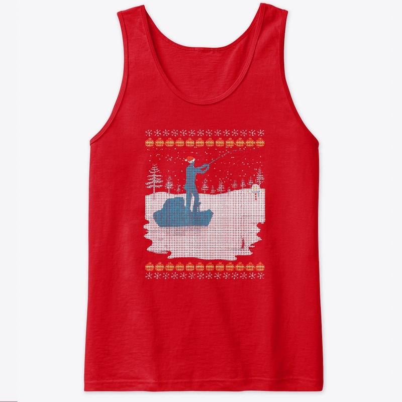 Ugly FISHING Christmas Bass Fish Apparel
