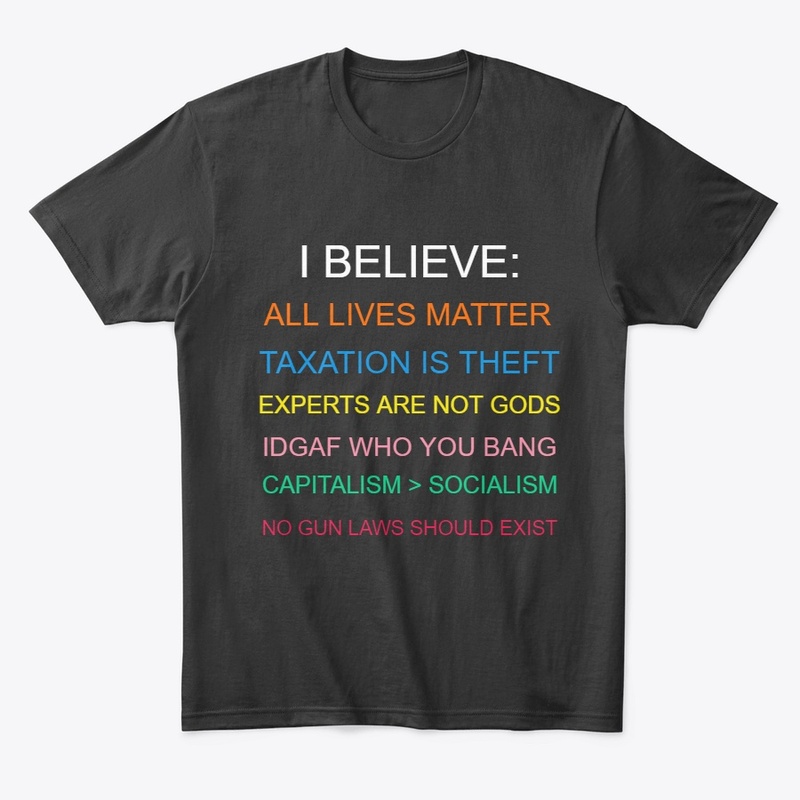 I BELIEVE IN TOTAL FREEDOM (NOT WOKISM)