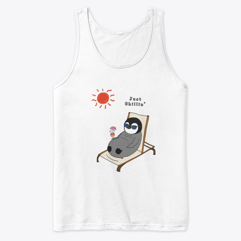 Chilling - Cute Baby Penguin Design