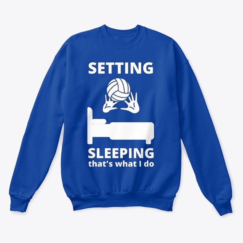 Setting Sleeping Volleyball