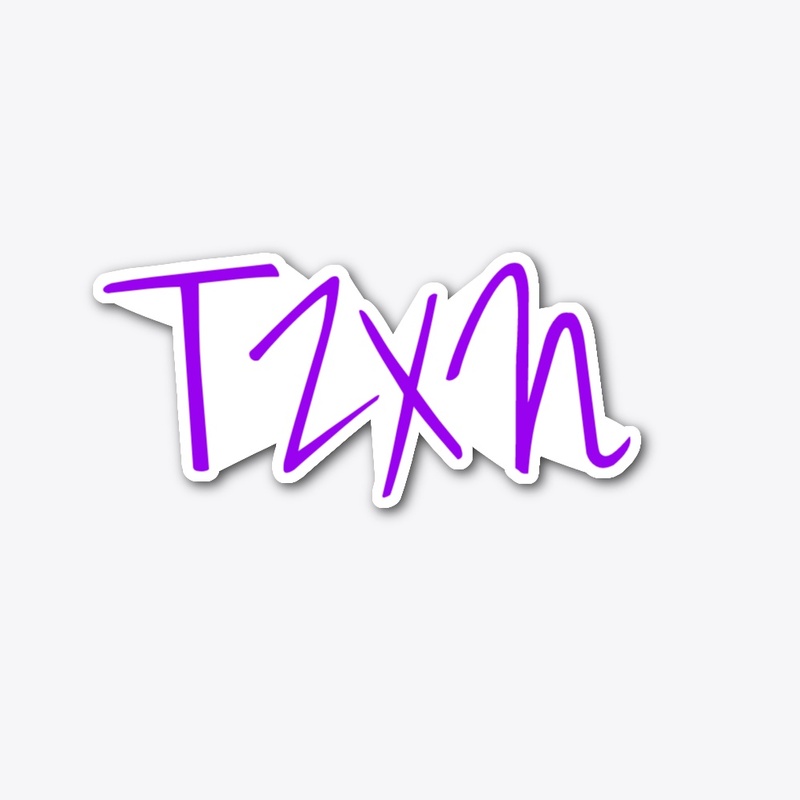 Purple TZXN Sticker