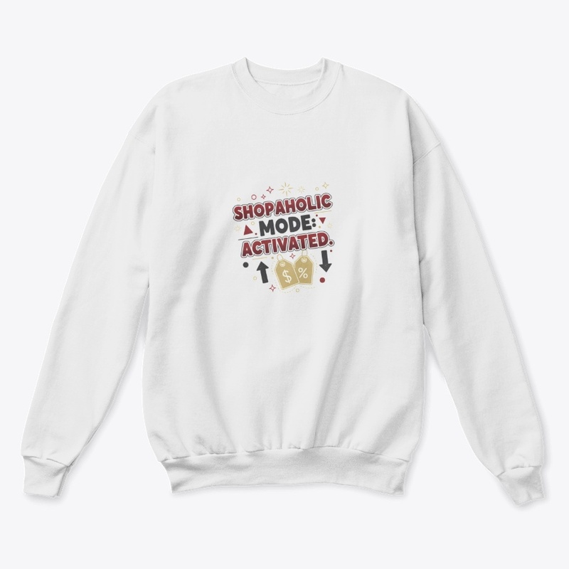 Shopaholic Mode Black Friday Graphic Tee