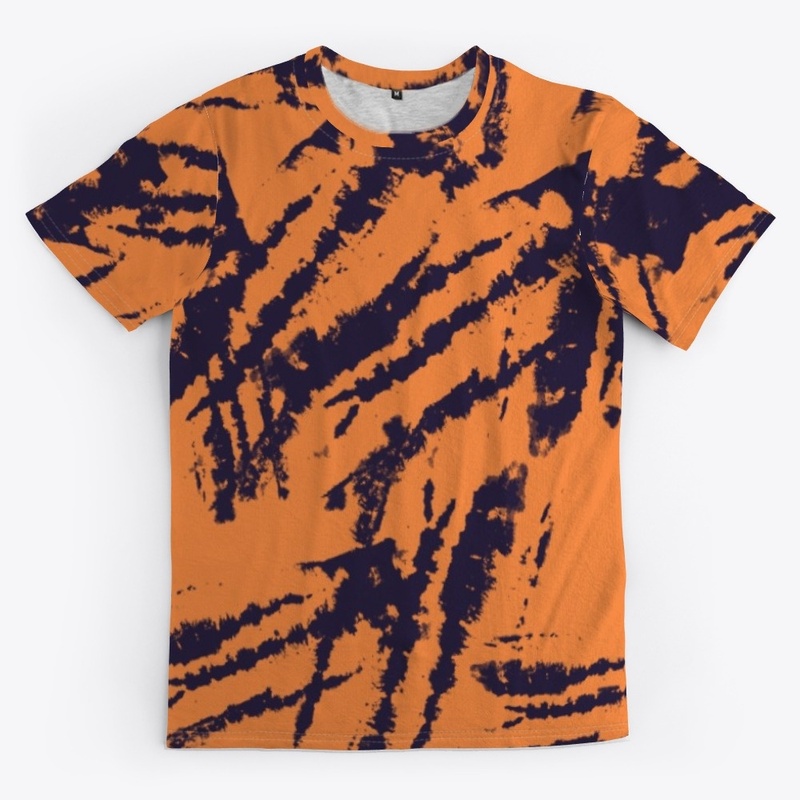 Bleached Tie Dye Crop Top