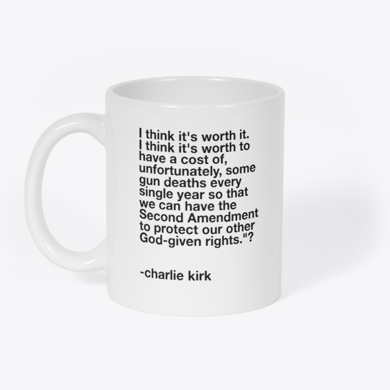 CHARLIE KIRK "I THINK" SHIRT REMEMBRANCE
