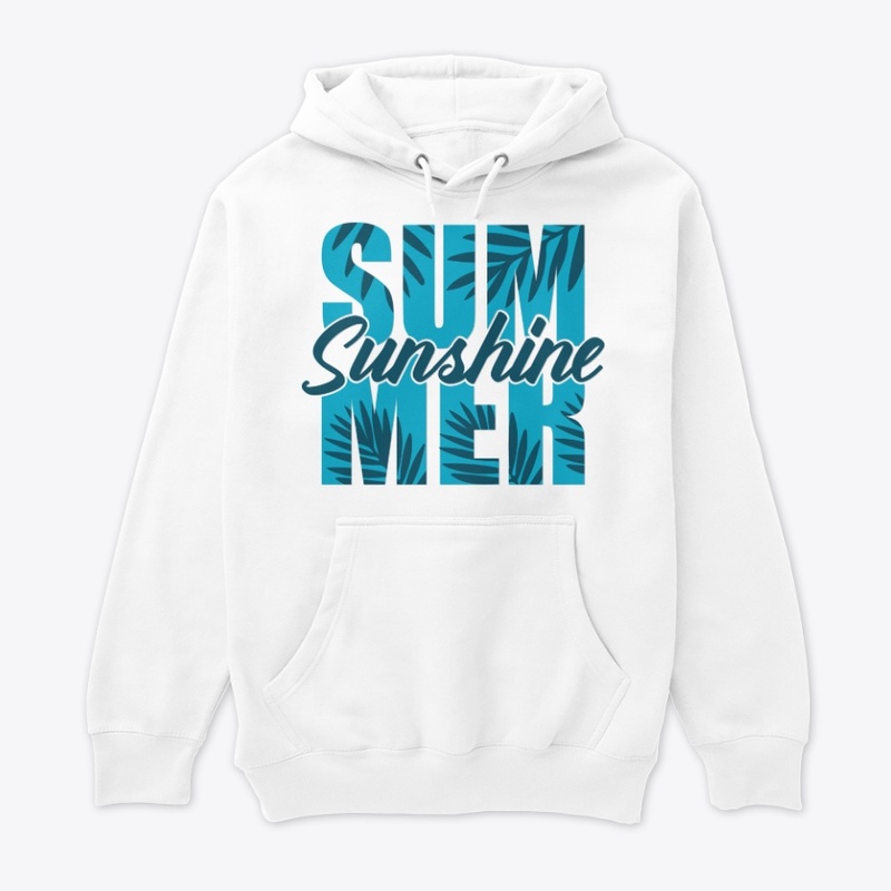 Modern Summer Sunshine Typography Trendy