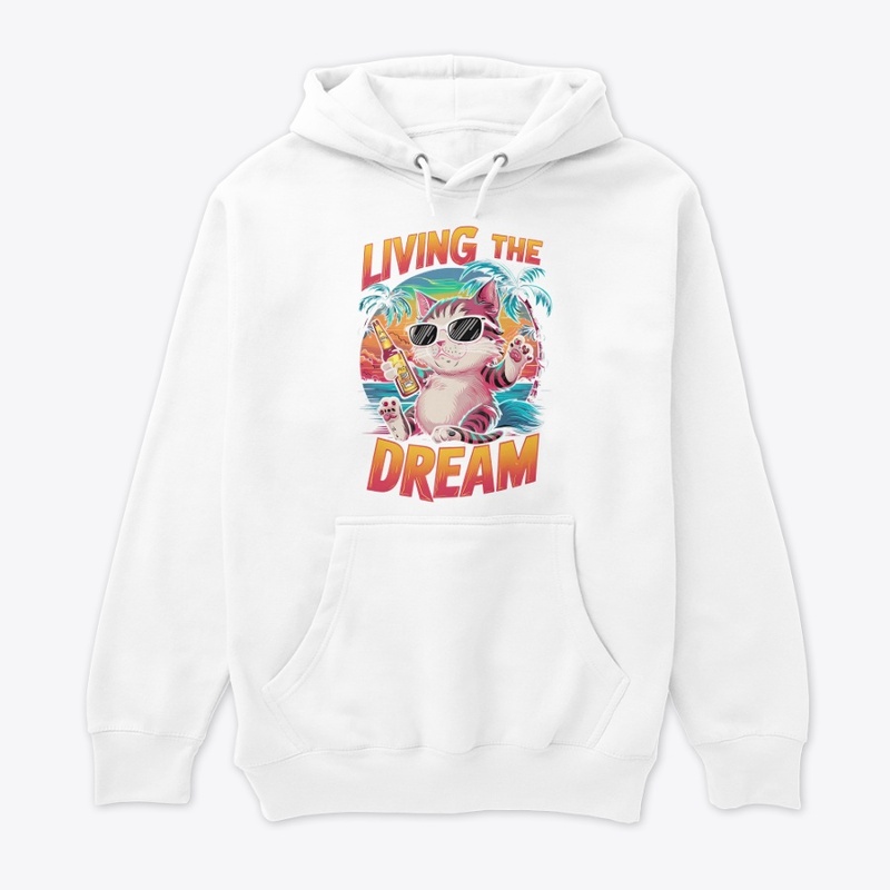 Cat Dream t-shirt design