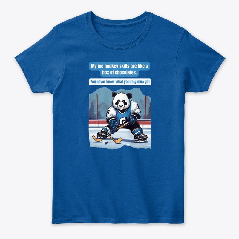 Panda T-Shirts for Ice Hockey Players!