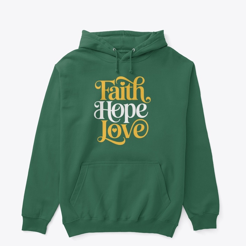 Faith Hope Love Typography