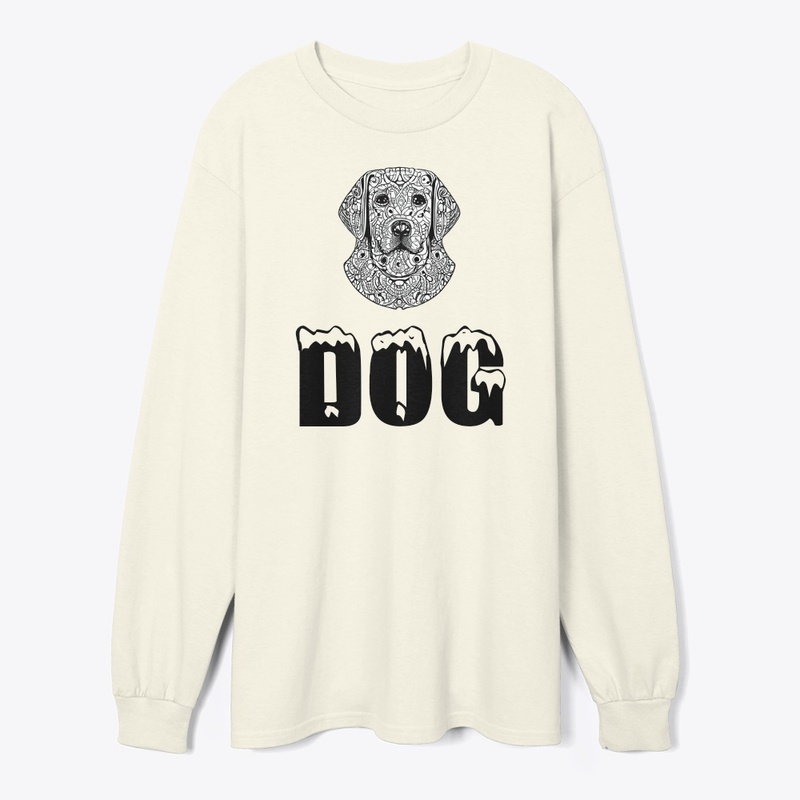 Clothes with a picture of a dog