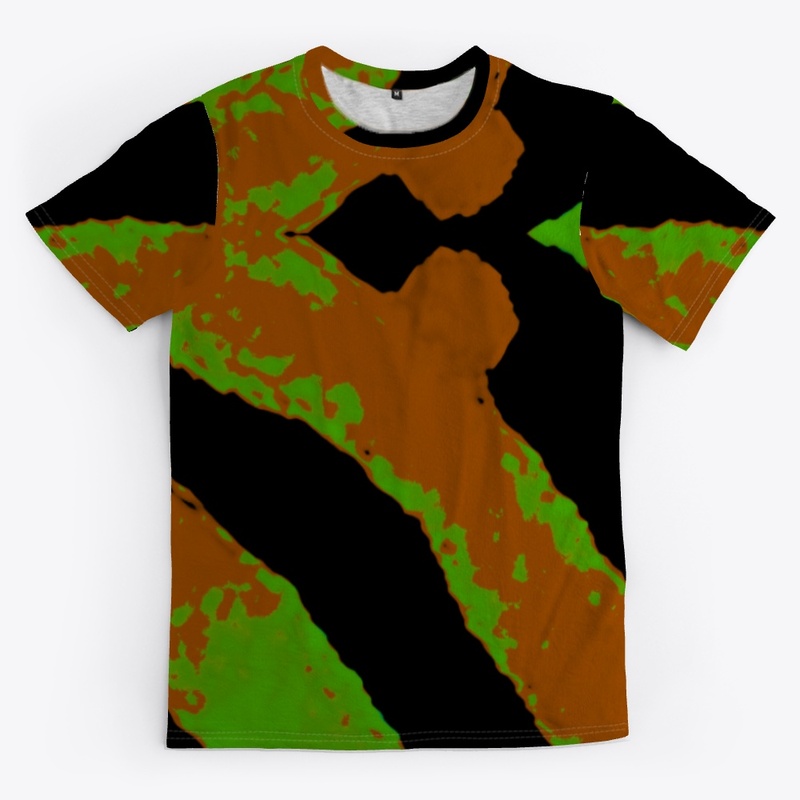 Striking Mix print tee, sweat and jogger