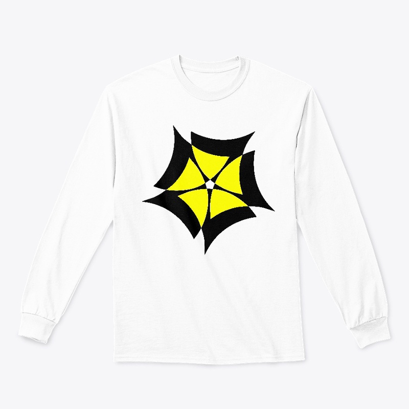 Abstract Yellow Star Flower T-Shirt