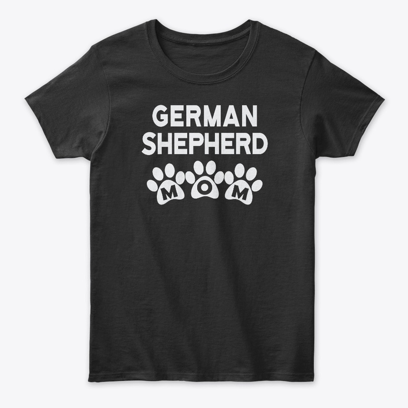 German Shepherd Mom Paws