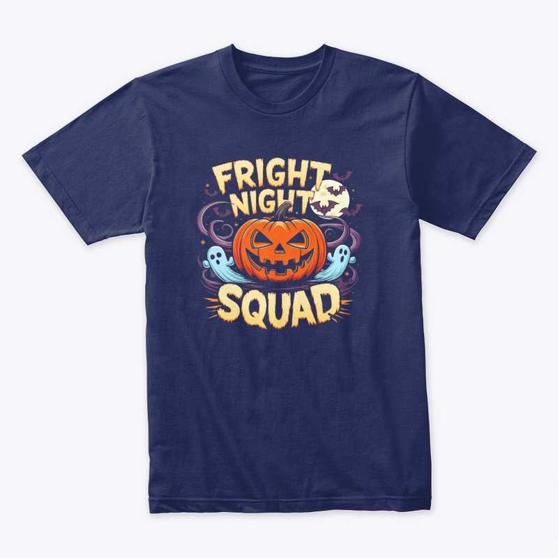 "Fright Night Squad Halloween pumpkin"