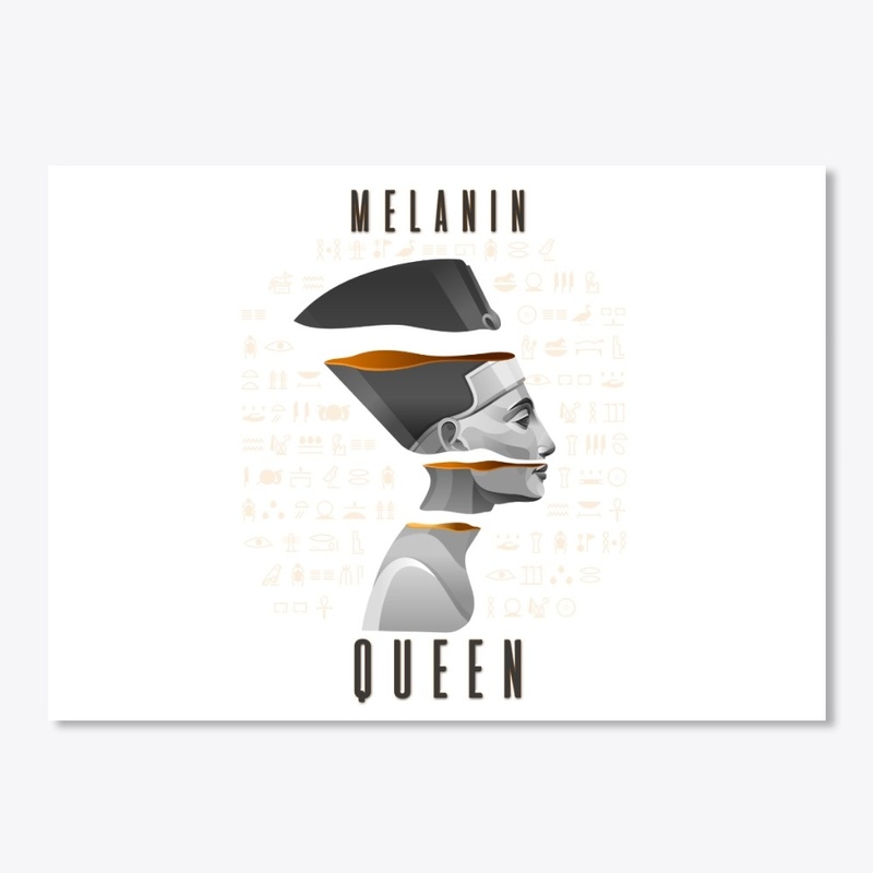 Melanin queen nefertiti