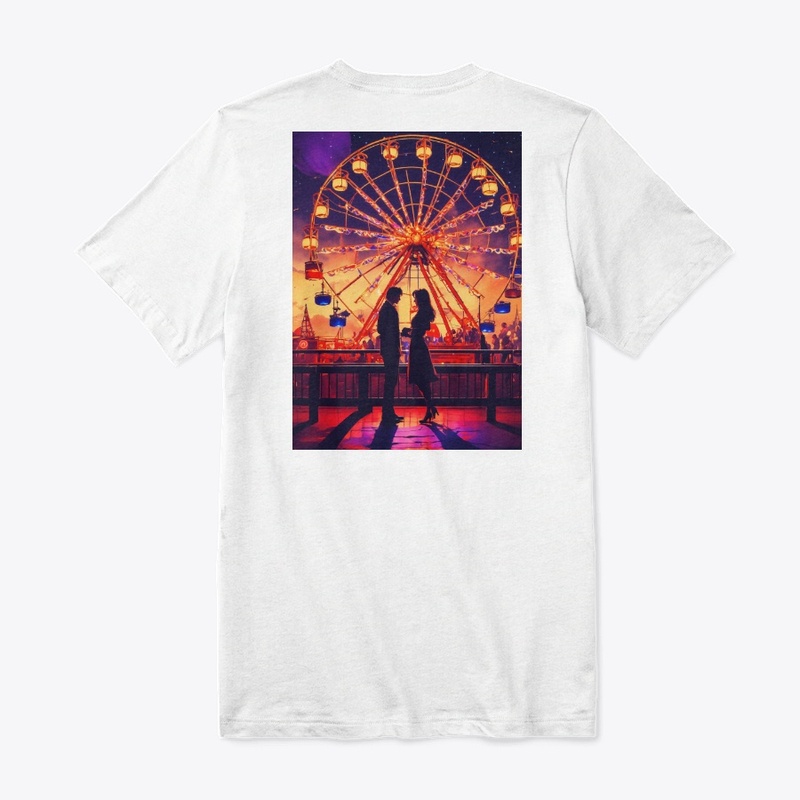Women's designer tee V-neck 