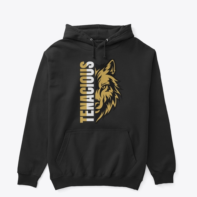 Tenacious Wolf (Gold)