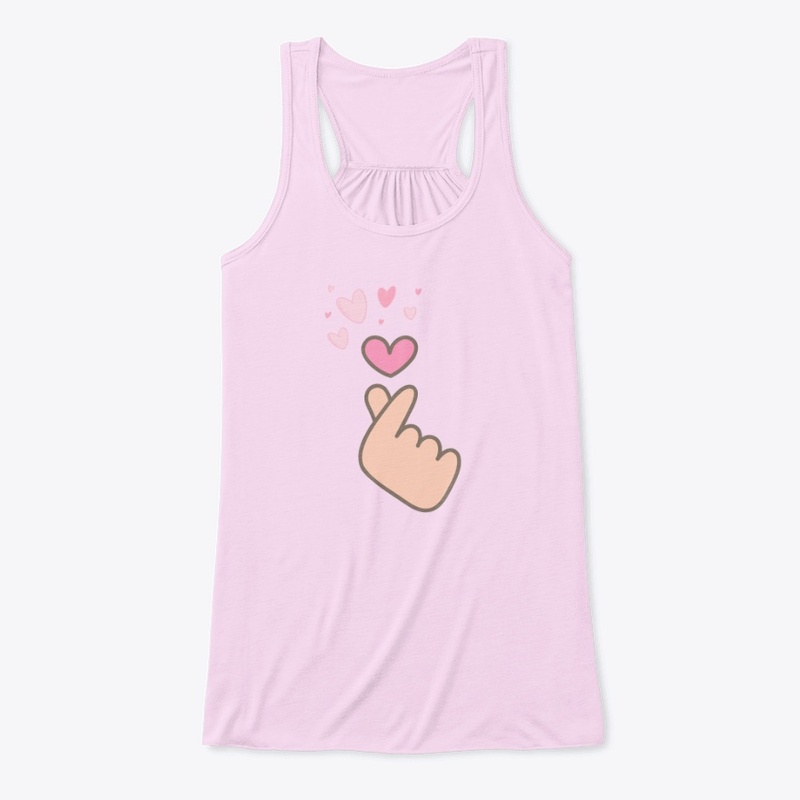 i love you by the Korean way design.