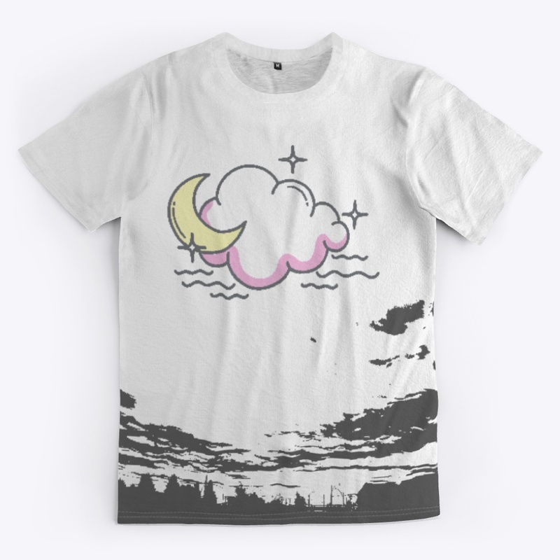 Night sky - Crested moon