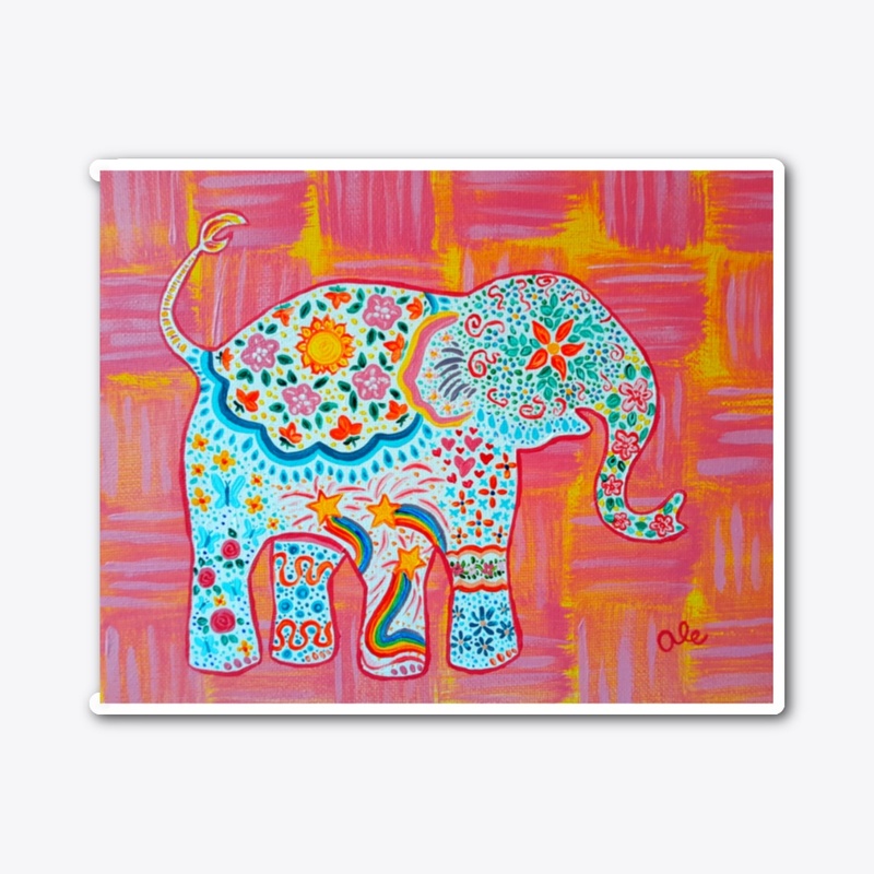 Sunny Baby Elephant 