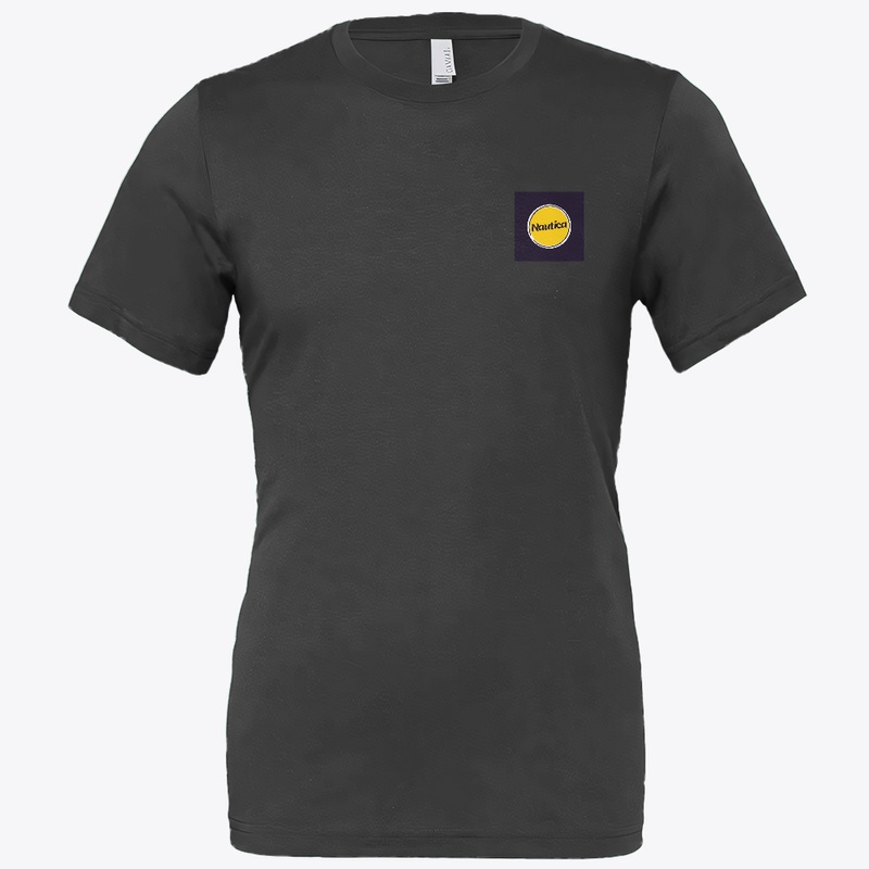 Nautica Sleeve Solid Crew Neck T-Shirt 