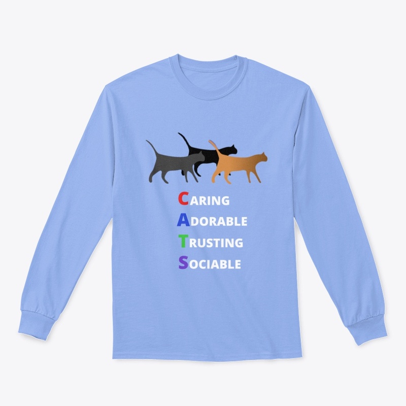 Cats are adorable, caring, etc