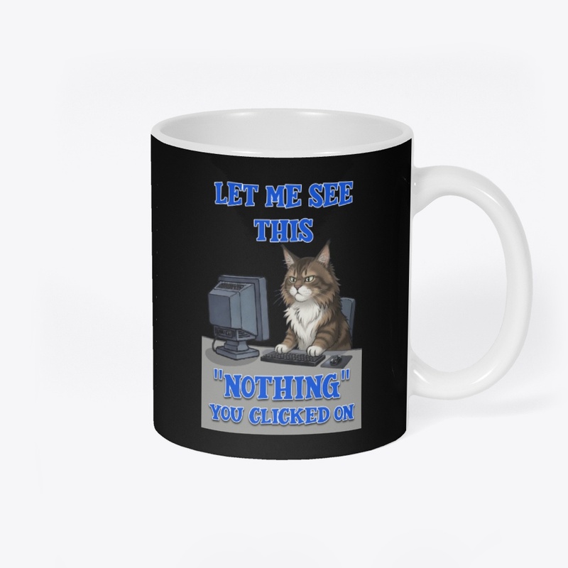 Grumpy Tech Support Cat - Loki