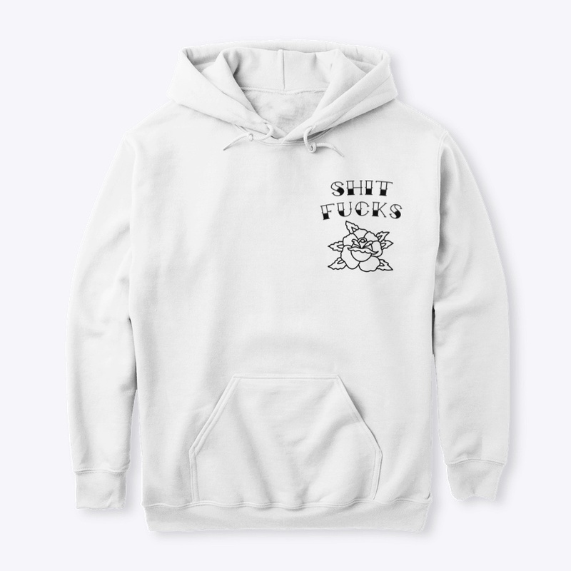 S*** F***S Hoodie in White