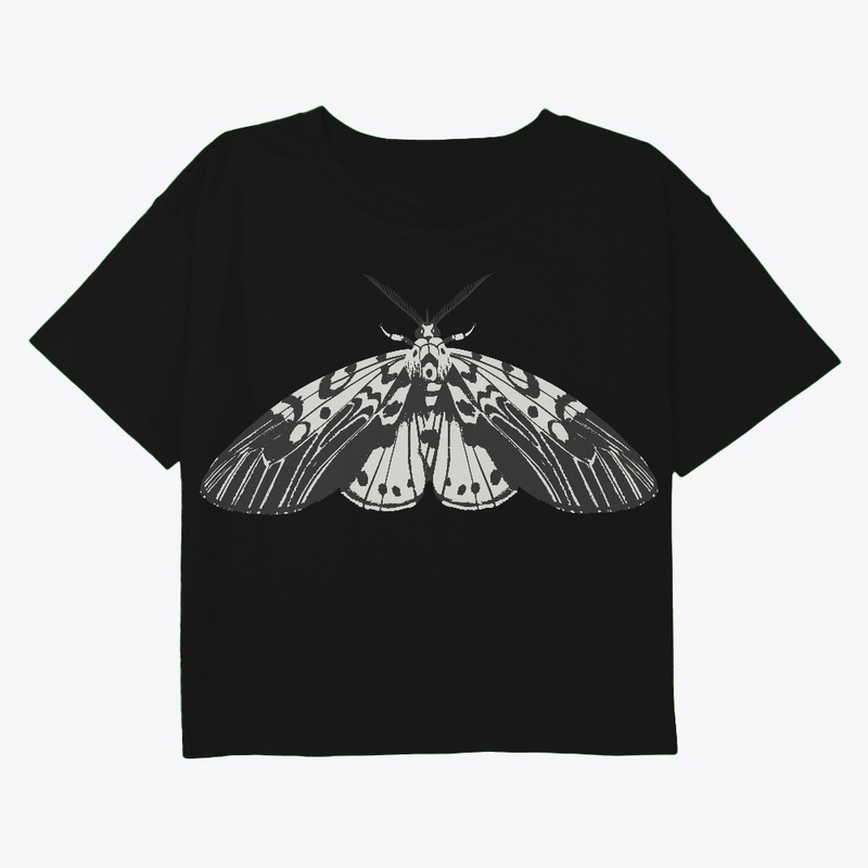 Stylish T-Shirt with Intricate Butterfly