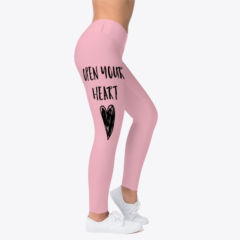 Open Your Heart yoga design