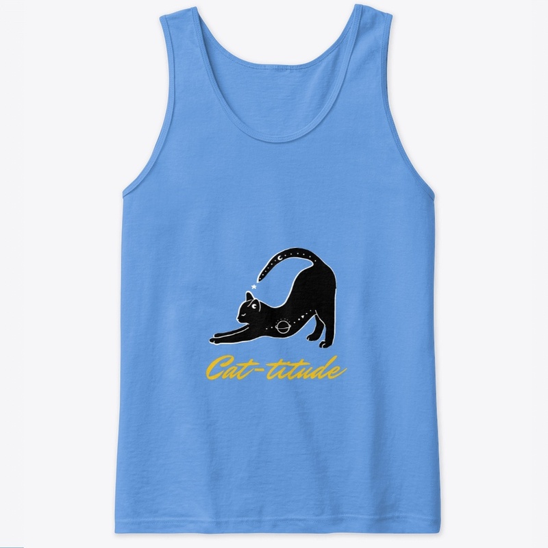 Cat and yoga strecth lover