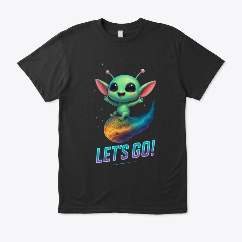 Cosmic Ride: Let's Go Alien Print