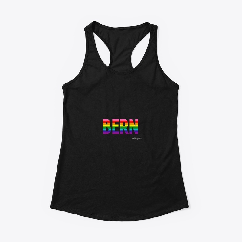 Bern Pride Rainbow Flag Apparel 
