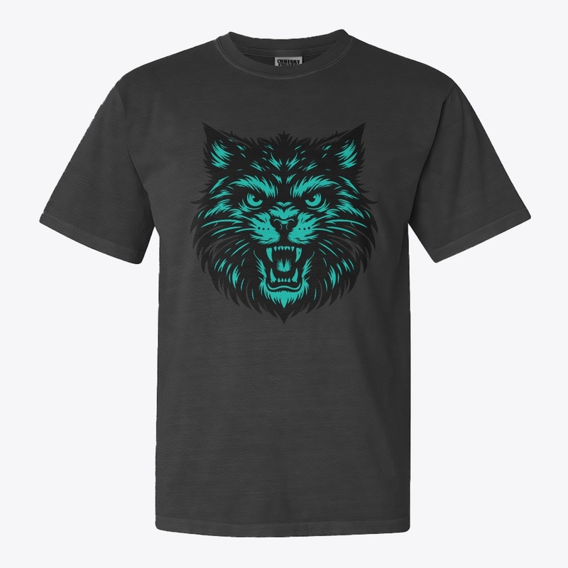 Wild Cat Head Design