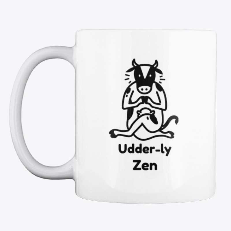 Udder-ly Zen Cow Yoga Tee