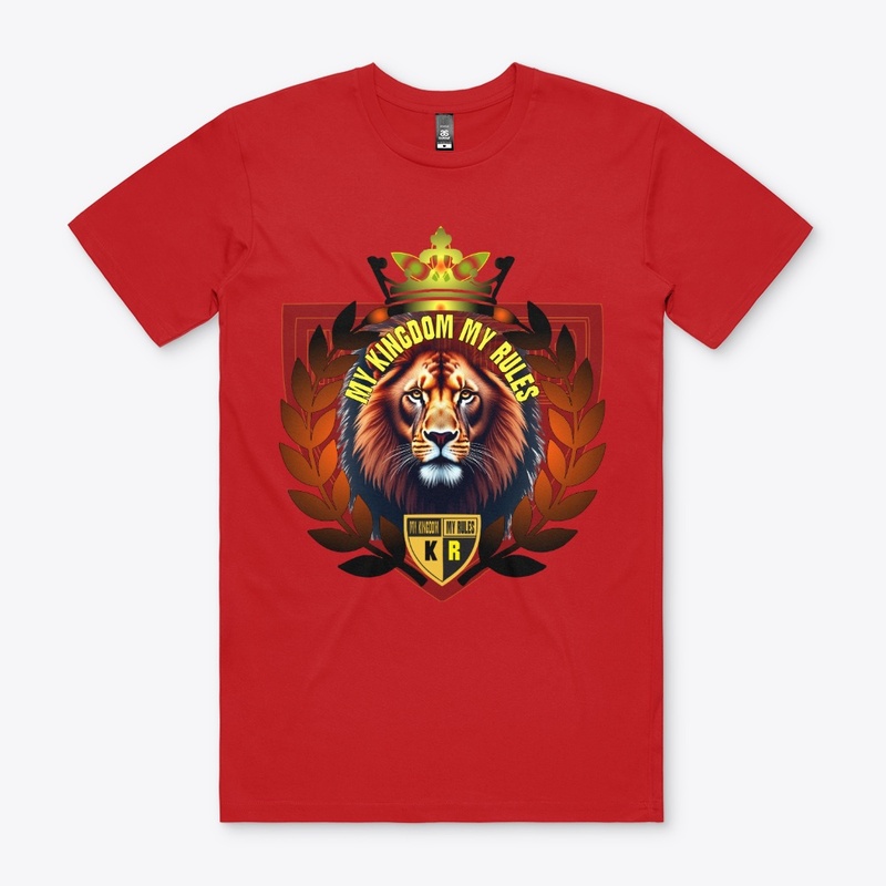 My kingdom My Rules Colorful Men T-shirt