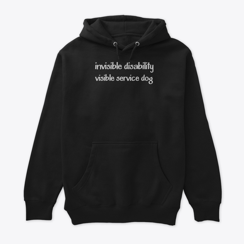 Invisible disability visible service dog