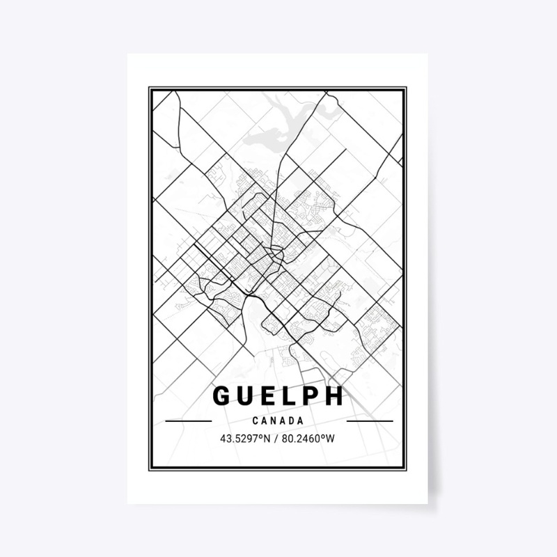 Guelph Light City Map