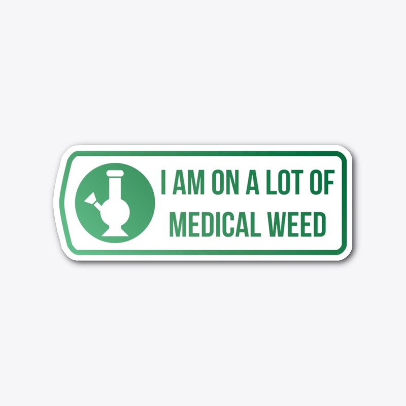 Honor Stickers: Weed